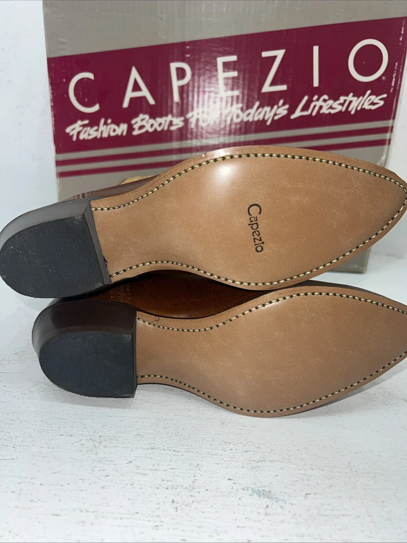 New Women’s Brown Capezio Cowboy Boots. L 224 6.5 6 1/2 M. 19-81