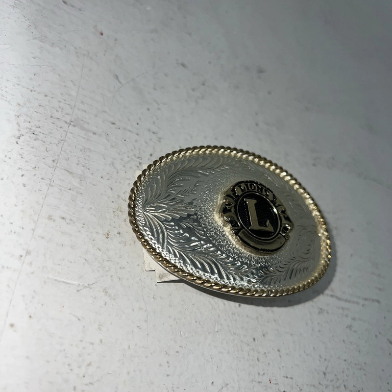 New Women’s Award Design Lions Belt Buckle. S251364 A-126