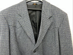 New Men’s Pioneer Wear Blue Plaid Suit Jacket 46 #12504 T-603