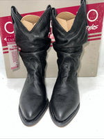 New Women’s Black Capezio Short Cowboy Boots. L630 6 M. 19-13
