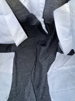 New Vintage Gray Circles S Polyester Pants #CP4776 XX-76