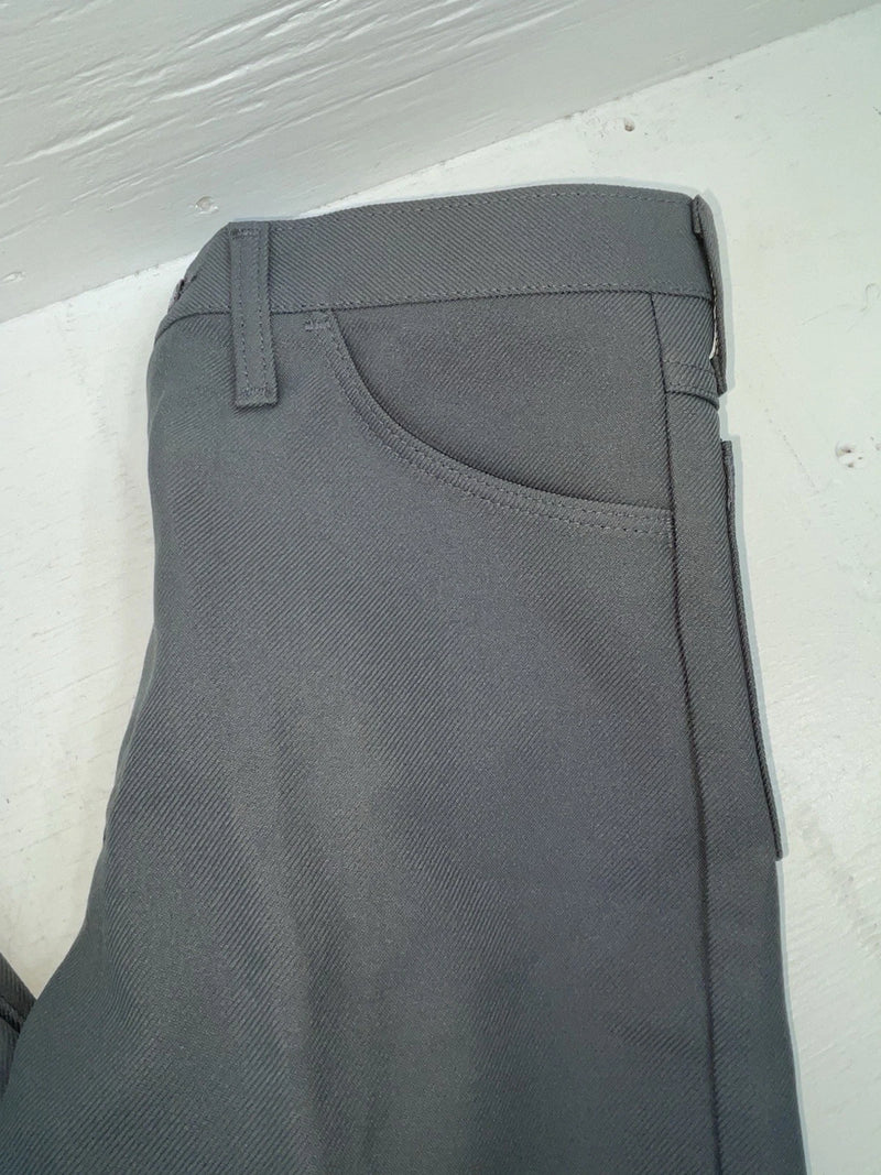 New Vintage Gray Wrangler Polyester Pants #82GY SS-22