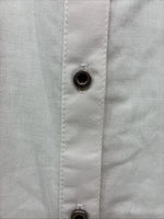 New Men’s Cowboy Threads White Multiple Color Long Sleeve Button Up Medium K-21