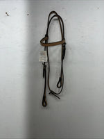 New Leather Royal King Brownband Headstall. Full #18-201 S-55