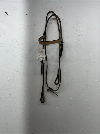 New Leather Royal King Brownband Headstall. Full #18-201 S-55