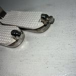 New Tough 1 Silver Iron Breakaway English Stirrups D-502