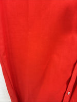 New Men’s Panhandle Slim Orange Short Sleeve Pearl Snap 14 Small O-75