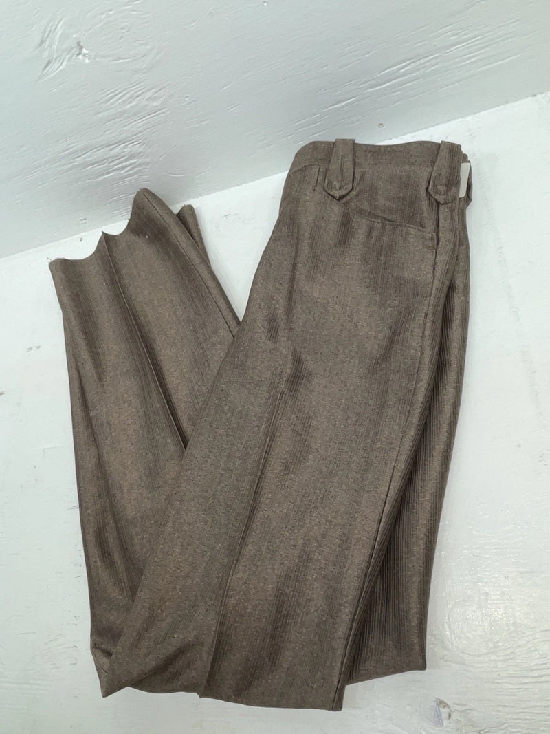 New Vintage Brown Circle S Polyester Pants #CP5091 SS-12
