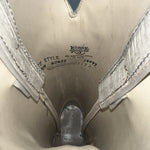 New Women’s Gray Kenny Rodger’s Cowboy Boots. 40432 5.5 5 1/2 M. 20-36