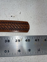 New Brown Genuine Leather Wrangler Tooled 34” Belt #593-02 Z-9