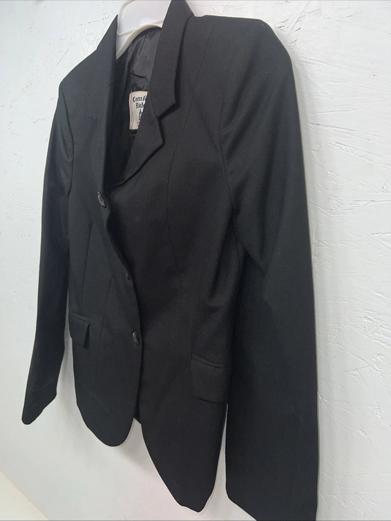 New Children’s Black Comfort Riders Show Jacket 16 #23-31001 II-605