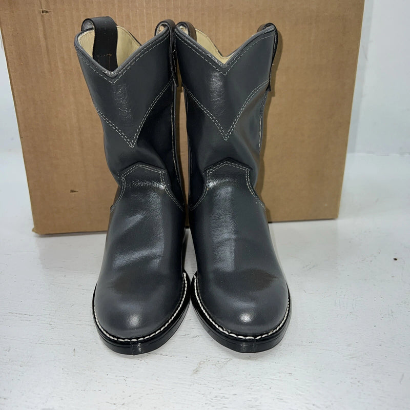 New Children’s Gray Bronco Cowboy Boots. S200 11 D. 24-75