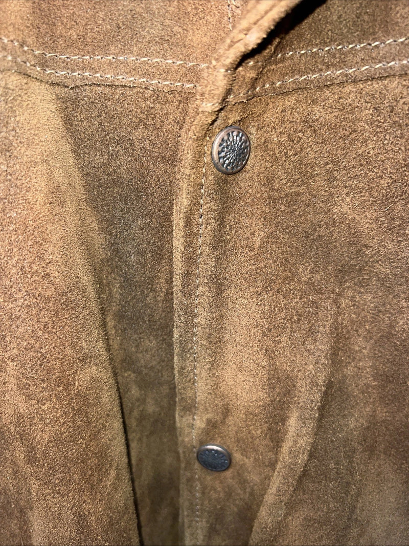 New Women’s SIMCO Brown Leather Jacket 38 3C-54