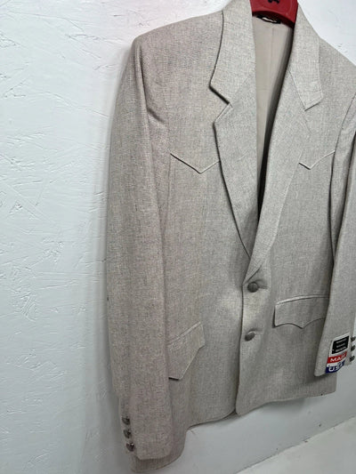 New Men’s Pioneer Wear White Suit Jacket 40 #12007 W-604