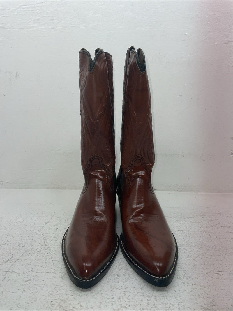 New Men’s Brown Acme Cowboy Boots. 46250 9 D. 3-50