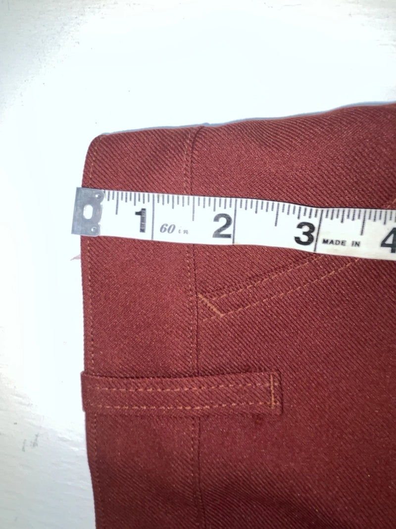 New Vintage Red Dickson Jenkins Polyester Pants #5512 XX-105