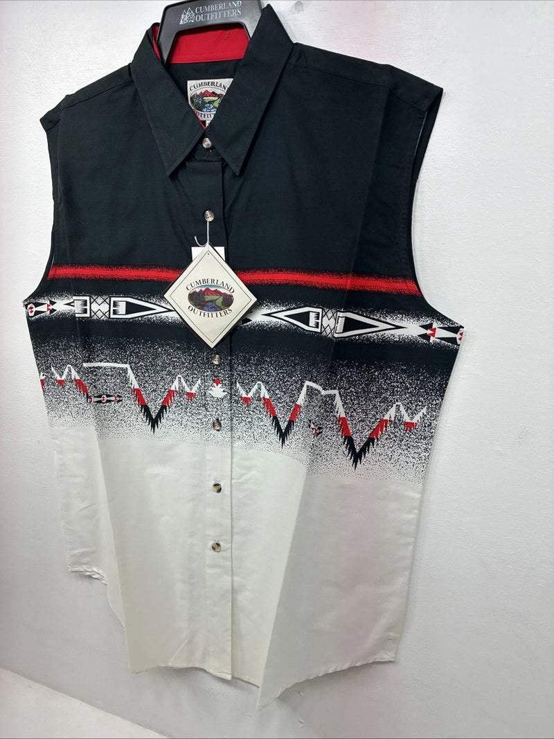 New Men’s Cumberland Multicolor Short Sleeve Button Up XL II-64