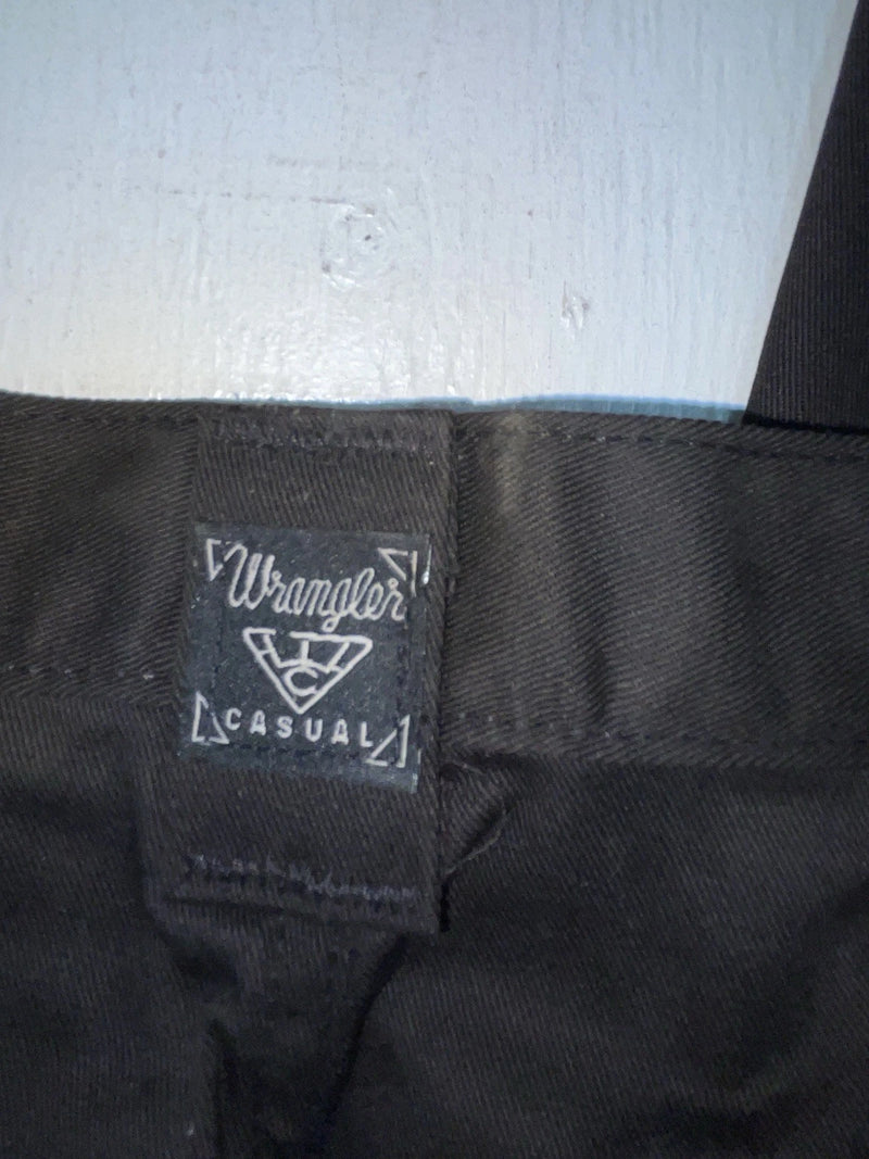 New Vintage Black Wrangler Polyester Pants #WW095WL OO-78