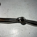 New Congress Leather 5” Steel Tooled Smooth Mouth Bit #48003 LLL-11