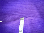 New Vintage Purple Panhandle Slim Polyester Pants #1075 VV-98