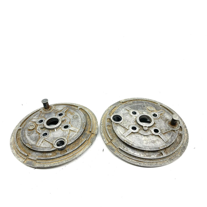 88-02 Kawasaki Bayou 220 OEM Front Brake Plate Set 41035-1303 AK33
