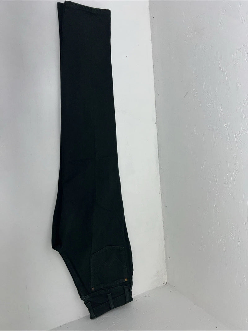 New Women’s Cowboy Cut Green Wrangler Denim Jeans. 10x34 I-7