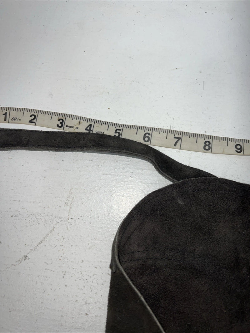 New Equi-grip Brown Show Chaps With Fringe Adjustable Waist 38” L-37