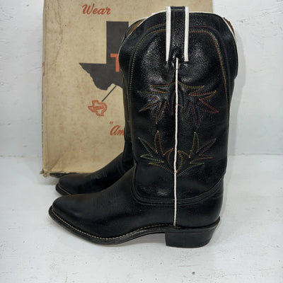 New Women’s Black Texas Brand Cowboy Boots. 6 B. 20-77