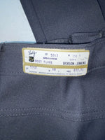 New Vintage Gray Dickson Jenkins Polyester Pants #5917 XX-36