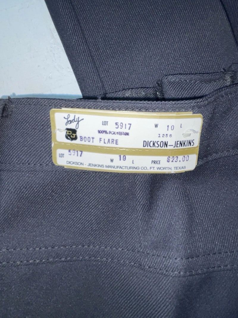 New Vintage Gray Dickson Jenkins Polyester Pants #5917 XX-36
