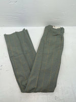 New Vintage Green Checkered Dickson Jenkins Polyester Pants #2213 ZZ-32