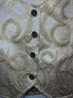 New Women’s 1849 Authentic Ranchwear Gold Show Vest XXL #3165 WW-38