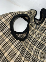 New Brown Plaid Turnout Horse Neck Hood PP-22