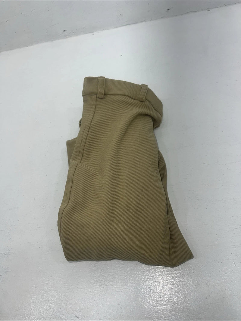 New Women’s Sport Riders Tan English Breeches. #041565 28-R  A-156