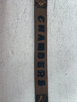 New Brown Genuine Leather Chambers Eagle Tooled 34” Belt #6412-13 Z-22