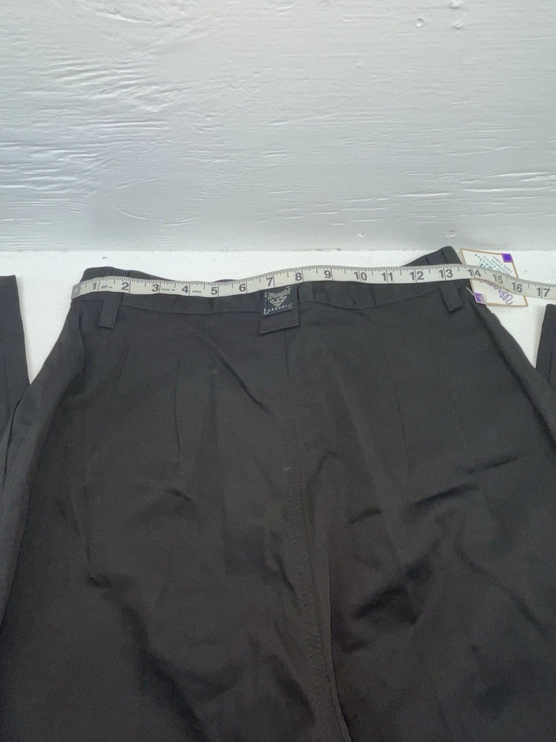 New Vintage Black Wrangler Polyester Pants VV-87