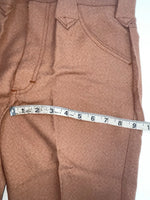 New Vintage Orange Lee Polyester Pants #2032628 OO-70
