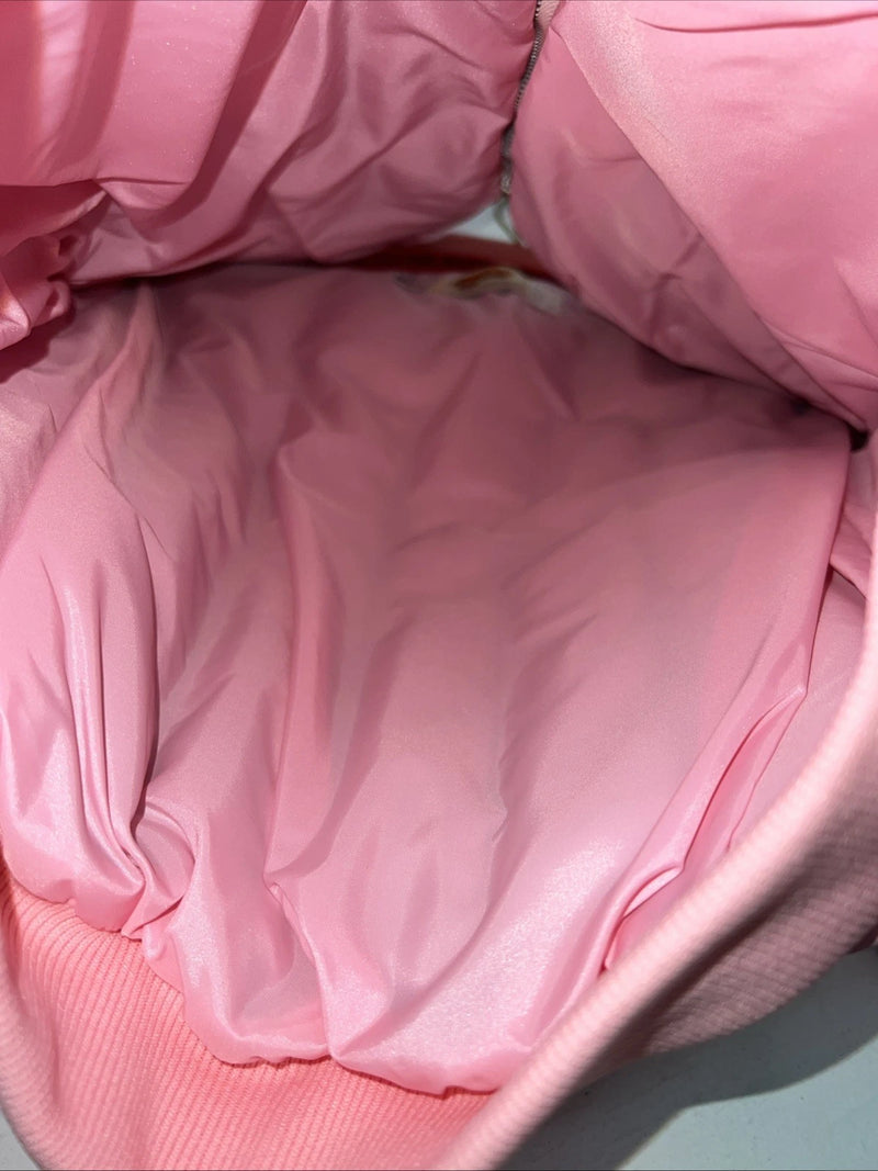 New Women’s Comfy Pink puffer Jacket Size 12 #05704 QQ-15 