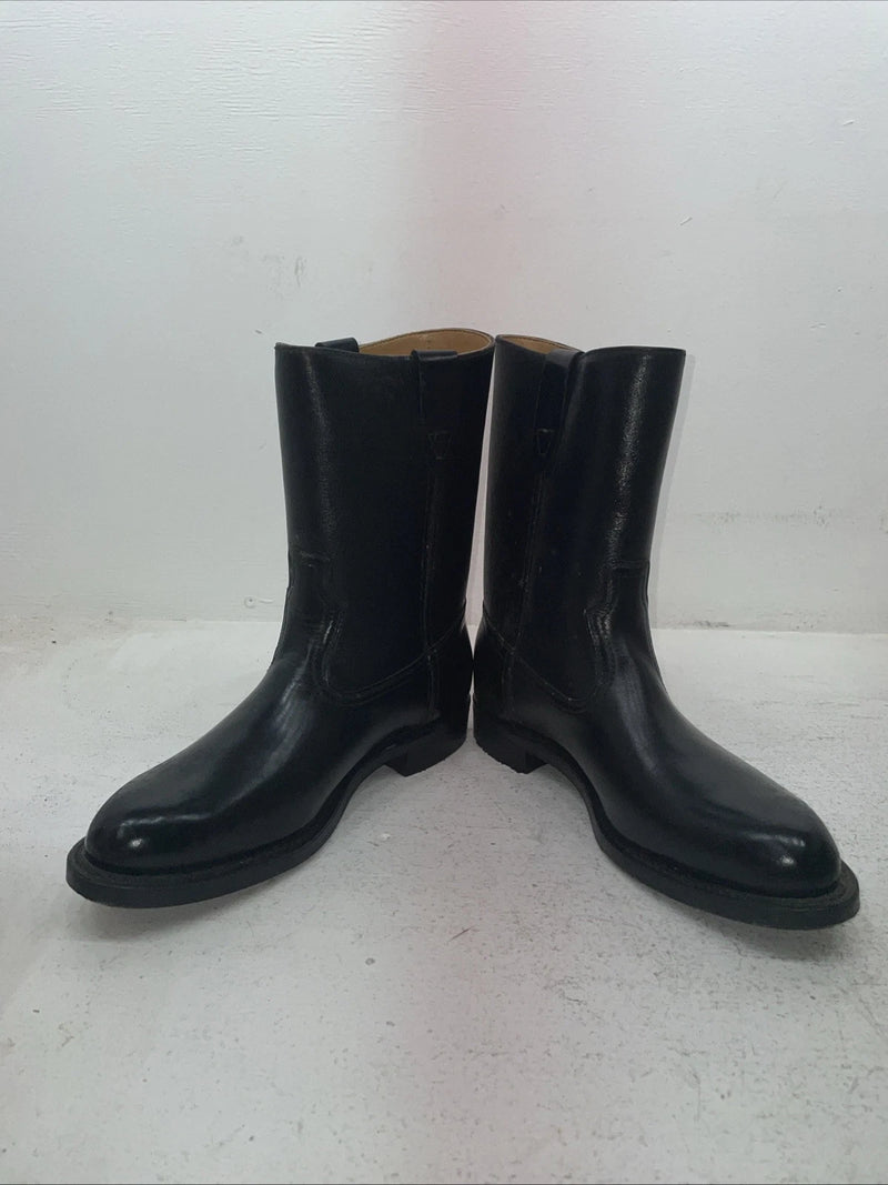 New Men’s Black Texas Brand Cowboy Boots. 6100 8.5 8 1/2 D. 4-106￼