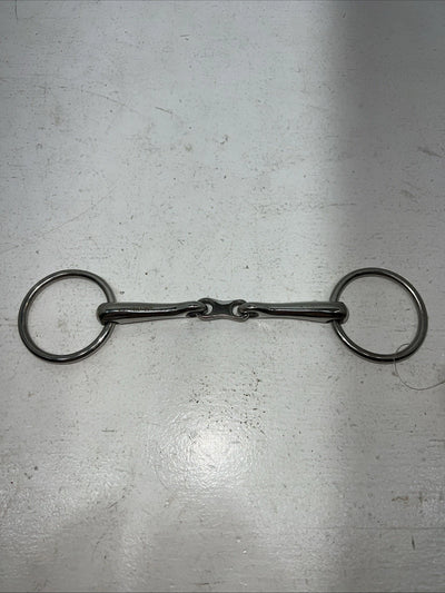 New Centaur SS 5 1/2” French Mouth Snaffle Bit #200884 U-503