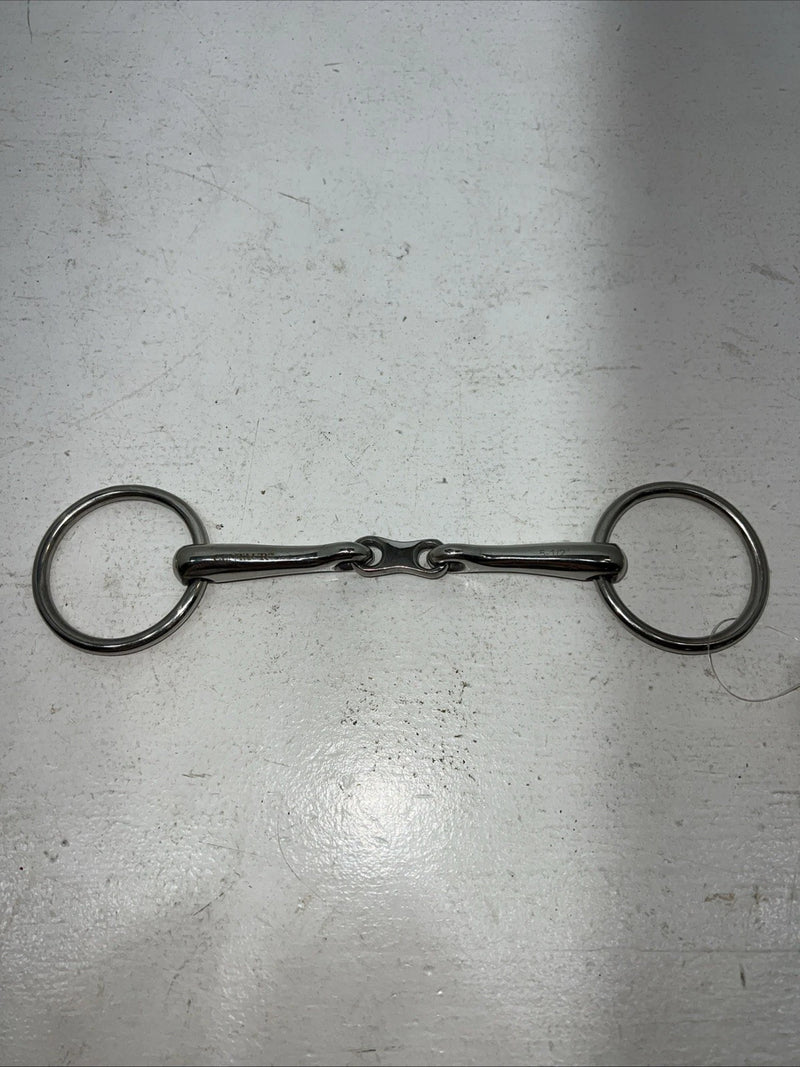 New Centaur SS 5 1/2” French Mouth Snaffle Bit #200884 U-503