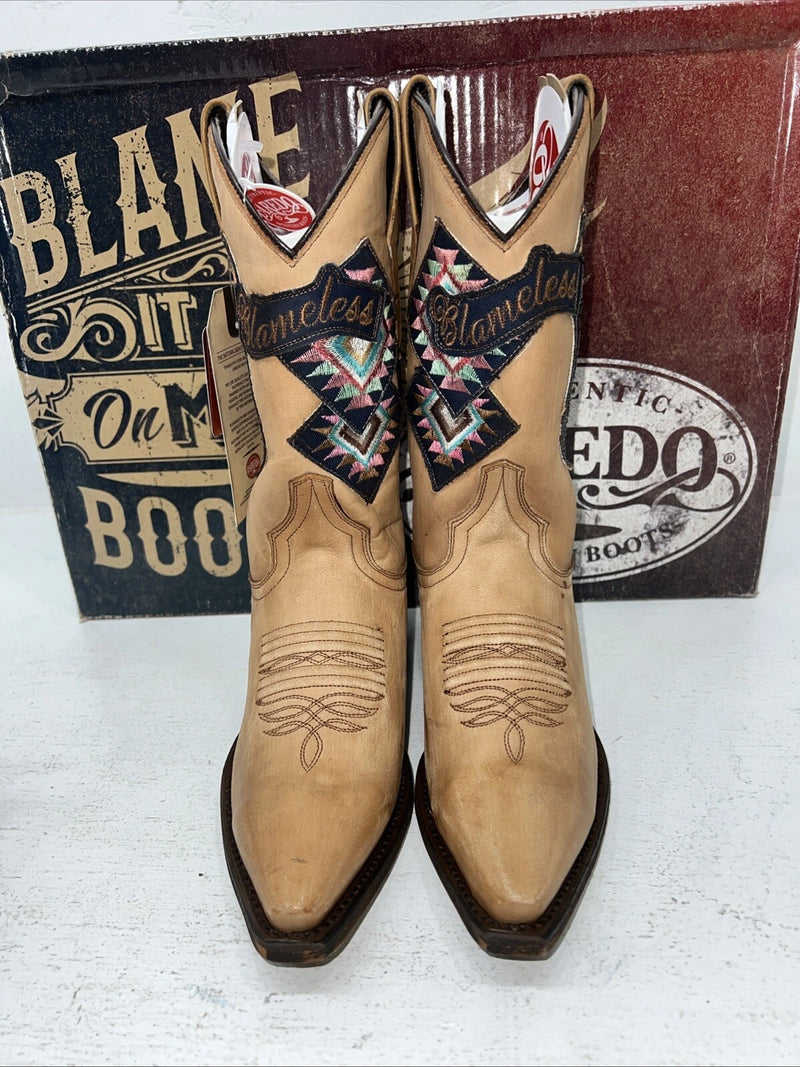 New Woman’s Brown Laredo Cowboy Boots. 3122 7 M. 18-22