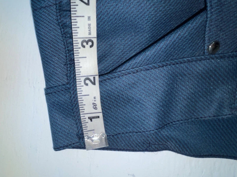 New Vintage Blue Miller Polyester Pants #2624 3A-46