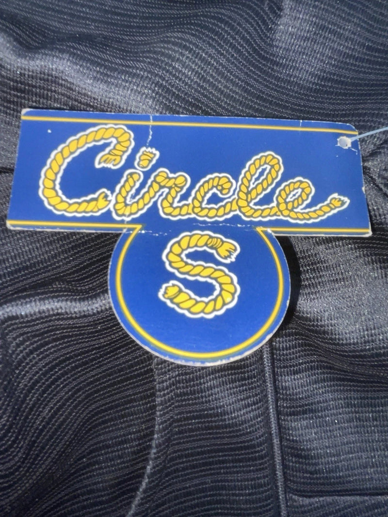 New Vintage Black Circle A Polyester Pants #CP5091 OO-52