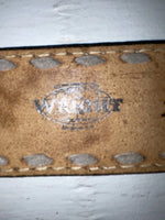 New Brown Genuine Leather Wright Tooled 28” Belt #10412 JJ-41