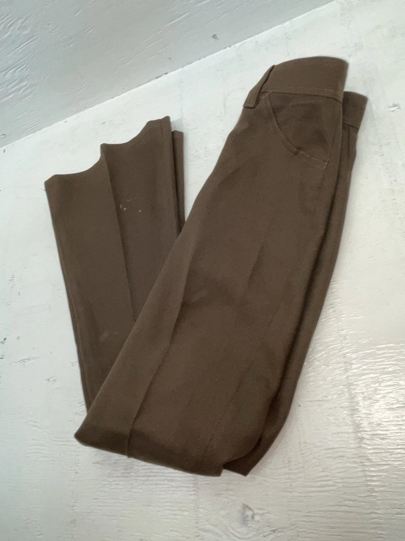 New Vintage Brown Dickson Jenkins Polyester Pants ZZ-74