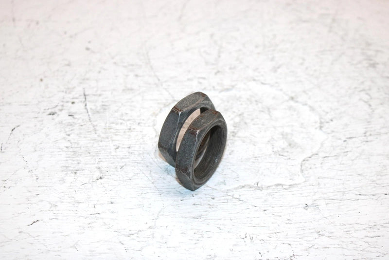 1982 Honda Atc 185a Oem Rear Axle Jam Nut Pair 90307-968-000 AH67