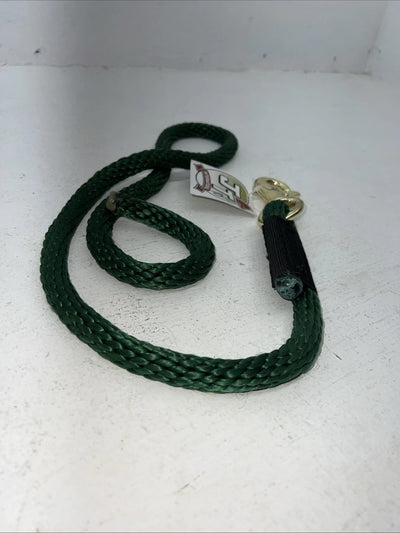 New Tough 1 Green 4” Poly Draft Lead Rope #51-3010 M-510