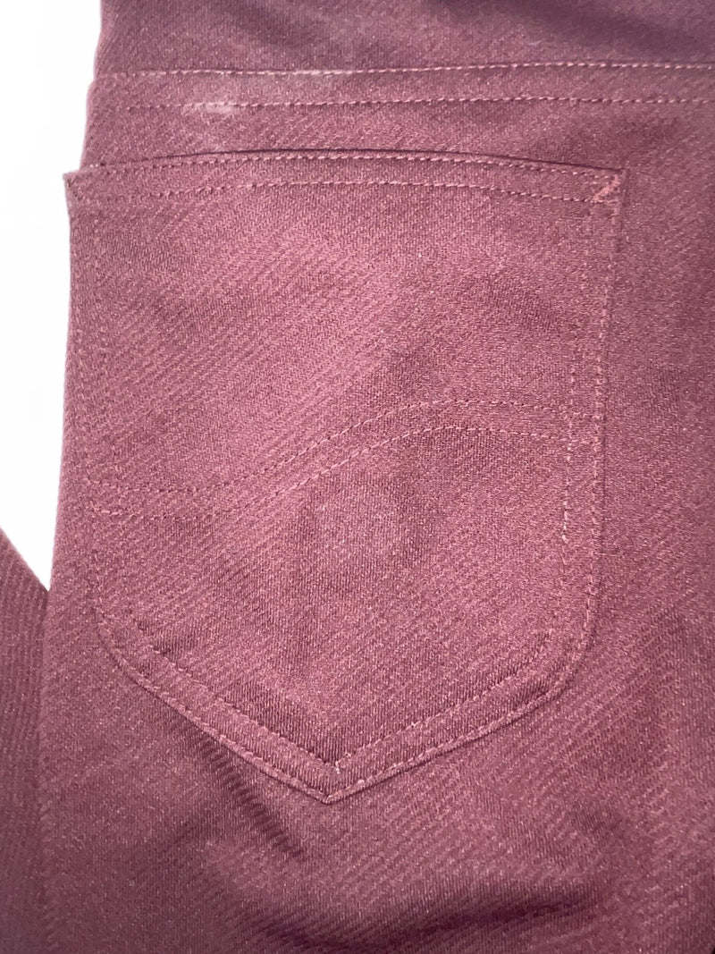 New Vintage Red Lee Polyester Pants #2004061 ZZ-11