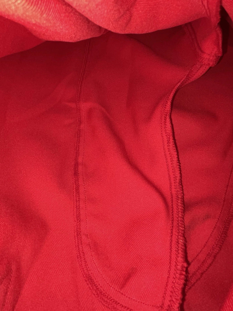 New Vintage Red Polyester Pants ZZ-54